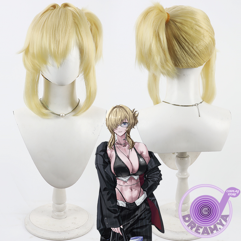 Synthetic Wigs - Grave Cosplay Perücke Nikke Göttin des