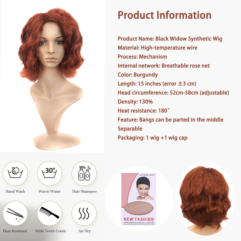Black Widow Style Cosplay-Perü – Synthetic Braided Wigs For Black Women Bewertung und Preis